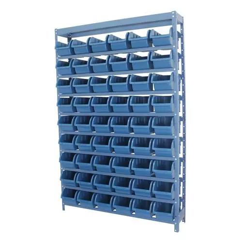 Estante metálica com 54 gavetas n°5 azul - NE54/5A - Nocram