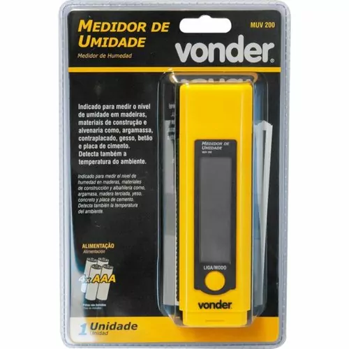 Medidor de umidade digital - MUV200