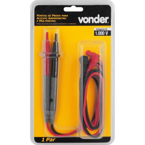 Conjunto de pontas de prova para multímetros CAT III Conjunto de pontas de prova para multímetros CAT III