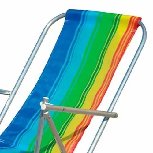 Kit 2 Cadeira de praia dobrável em 2 posições - CAD0041