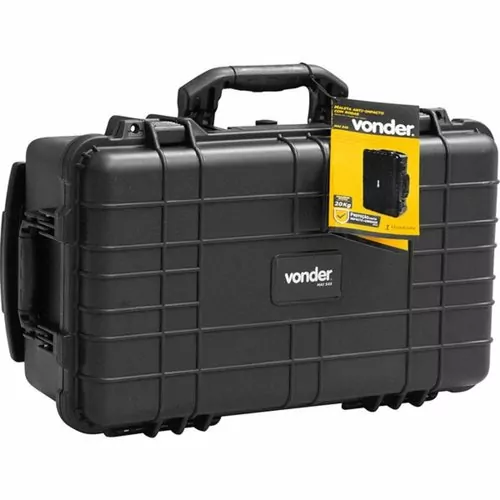 Maleta anti-impacto 55 x 22 x 35 cm com rodas - MAI 545 - Vonder
