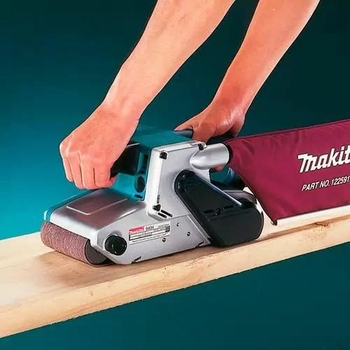 Lixadeira de cinta 100 x 610 mm com coletor de pó 9404   220V
