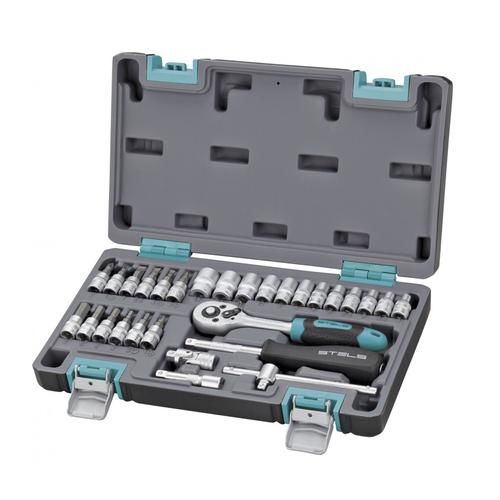 Jogo de Soquete sextavado 4 à 13 mm encaixe 1/4 Jogo de Soquete sextavado 4 à 13 mm encaixe 1/4