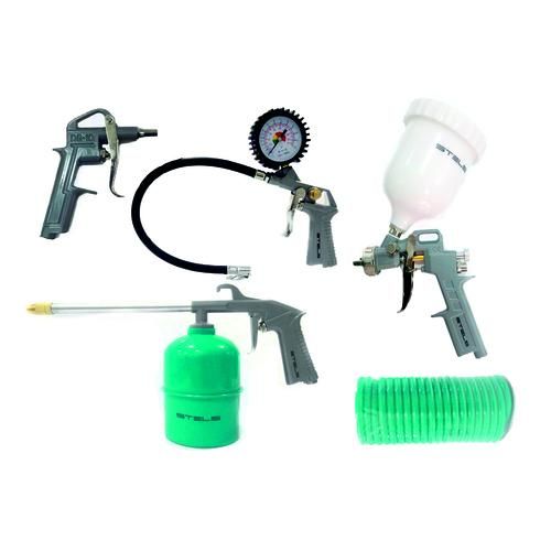 Kit acessórios para compressor de ar com 5 peças - 5730455 Kit acessórios para compressor de ar com 5 peças - 5730455