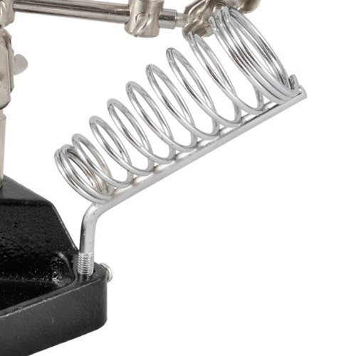 Lupa com garras e suporte para ferro de solda Lupa com garras e suporte para ferro de solda
