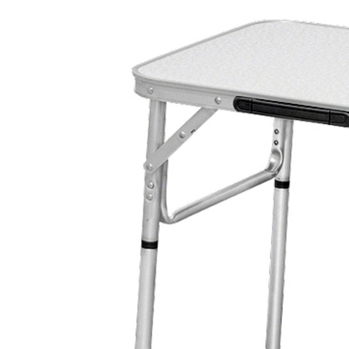 Mesa de alumínio dobrável com tampo de mdf 60 x 45 x 25/59cm - 695828 Mesa de alumínio dobrável com tampo de mdf 60 x 45 x 25/59cm - 695828