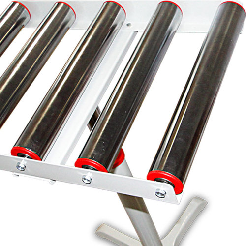 Cavalete de apoio 50 kg com 5 roletes - PRA/5  Cavalete de apoio 50 kg com 5 roletes - PRA/5