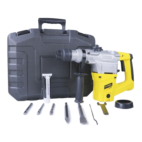 Martelete Perfurador e Rompedor 900 watts 5,0 joules SDS Plus com maleta - GYMR900  110V