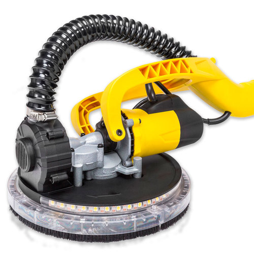 Lixadeira de parede e teto com luz led 225 mm 750 watts  110V