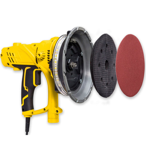 Lixadeira de parede com luz led 180 mm 850 watts  110V Lixadeira de parede com luz led 180 mm 850 watts  110V