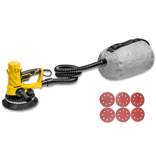 Lixadeira de parede com luz led 180 mm 850 watts  110V Lixadeira de parede com luz led 180 mm 850 watts  110V