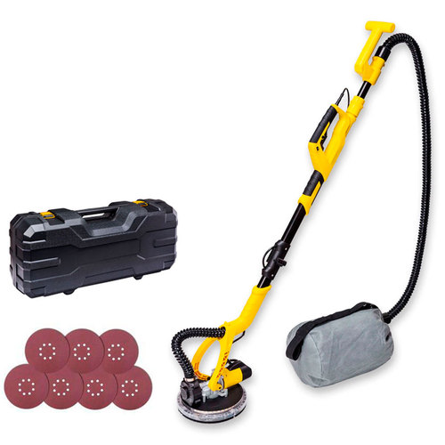 Lixadeira de parede e teto com luz led 225 mm 750 watts  110V