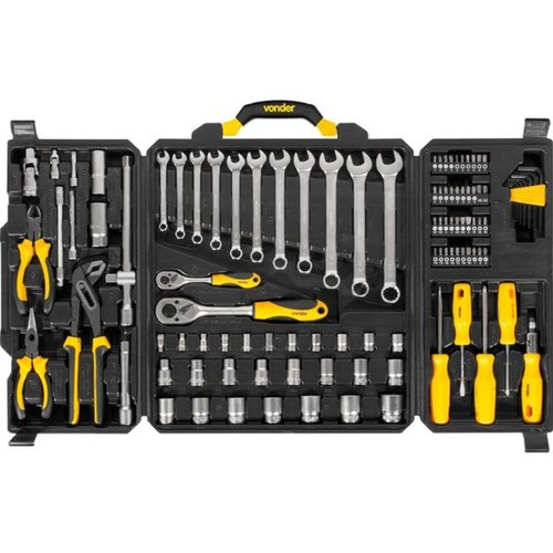 Jogo de ferramentas manuais com 110 peças Jogo de ferramentas manuais com 110 peças