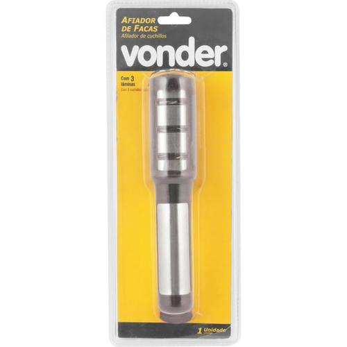 Afiador de facas com trs lminas