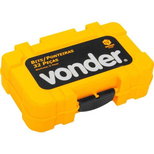 Jogo de bits e ponteiras com 32 peças encaixe sextavado 1/4 Jogo de bits e ponteiras com 32 peças encaixe sextavado 1/4