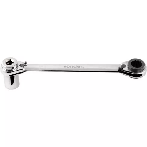 Chave estrela com soquete universal 8 a 19 mm