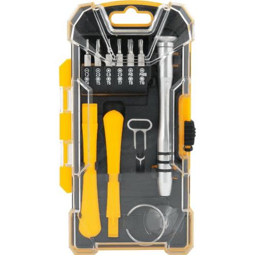 Jogo de chaves de precisão com 17 peças Jogo de chaves de precisão com 17 peças