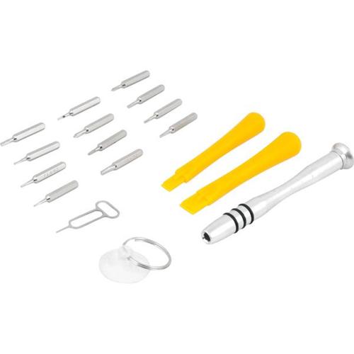 Jogo de chaves de precisão com 17 peças Jogo de chaves de precisão com 17 peças