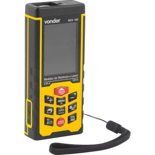 Trena a laser com leitura até 100 metros - MDV100