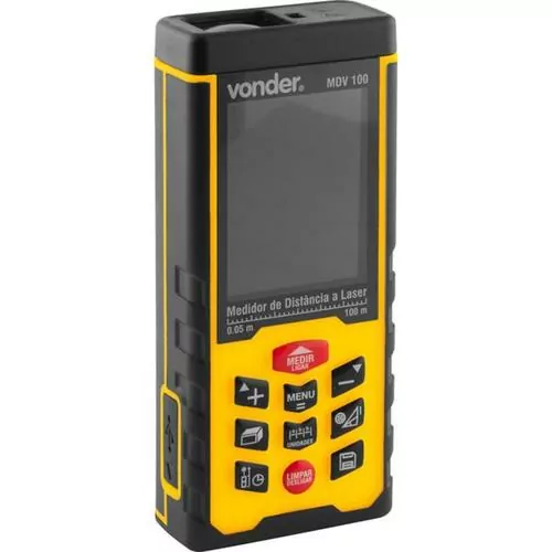 Trena a laser com leitura até 100 metros - MDV100
