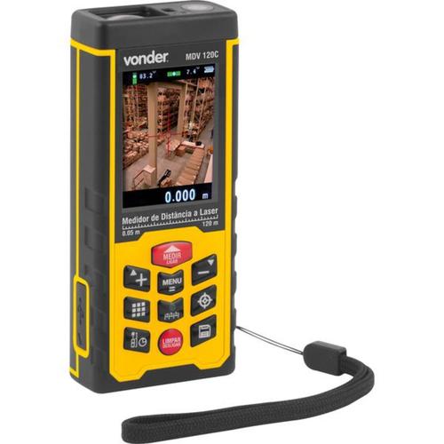 Trena a laser com leitura até  120 metros - MDV 120C Trena a laser com leitura até  120 metros - MDV 120C