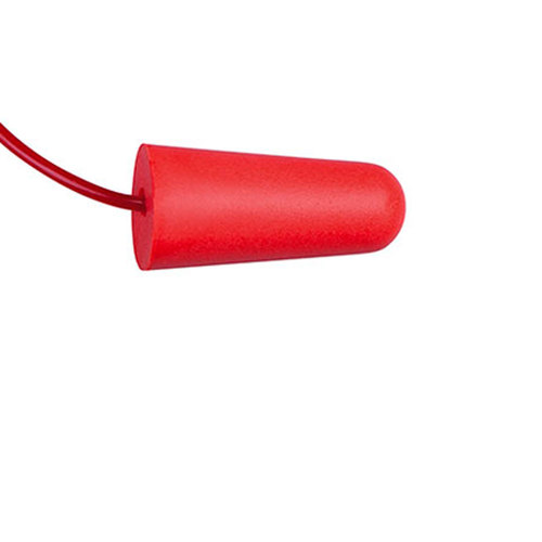 Protetor auditivo de espuma tipo plug com cordão Protetor auditivo de espuma tipo plug com cordão