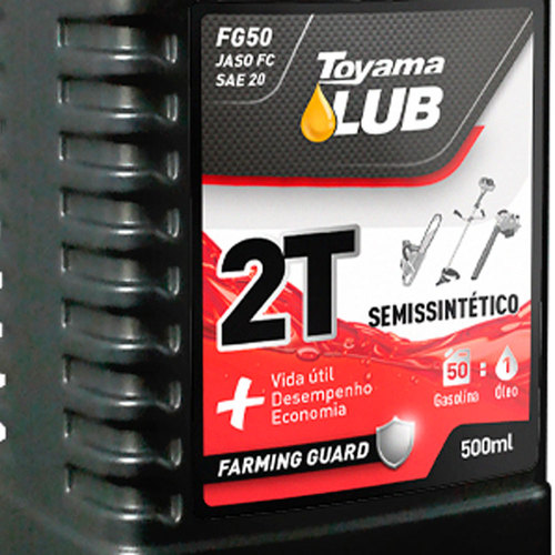 leo lubrificante para motor a gasolina 2 tempos 500 ml - FG50