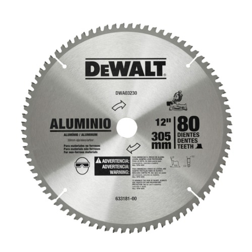 Disco de serra para alumínio 12 Disco de serra para alumínio 12
