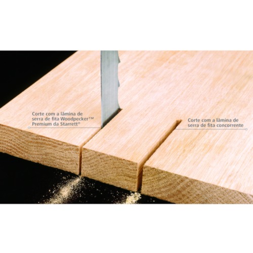 Lmina para serra de fita S2520 2,75 m 4 dentes - Woodpecker Premium