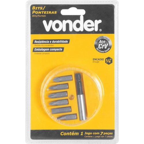 Jogo de bits encaixe sextavo 1/4 Jogo de bits encaixe sextavo 1/4