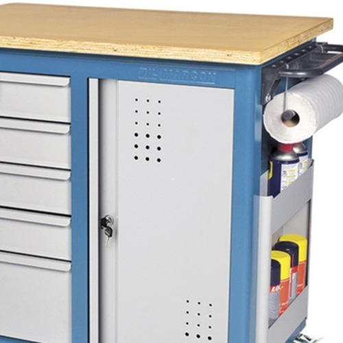 Bancada mvel com tampo em madeira - CR-25