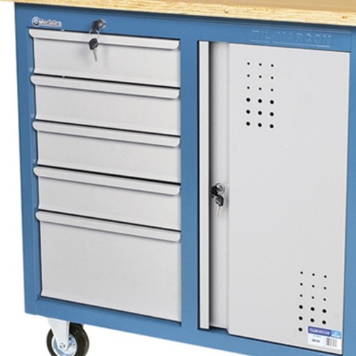 Bancada mvel com tampo em madeira - CR-25