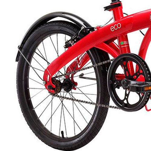 Bicicleta dobr�vel aro 20 com quadro de a�o - ECO