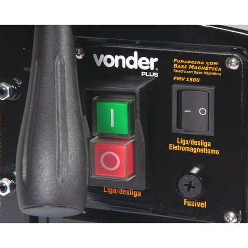 Furadeira com base magnética 1500 watts 800 rpm - FMV1500  220V Furadeira com base magnética 1500 watts 800 rpm - FMV1500  220V