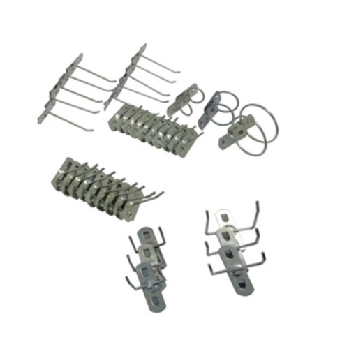 Kit de suportes para fixação de ferramentas com 46 peças - GS-1 Kit de suportes para fixação de ferramentas com 46 peças - GS-1