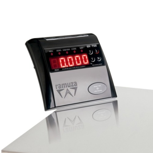 Balana digital com plataforma inox 300kg x 100g - DP300  110V/220V