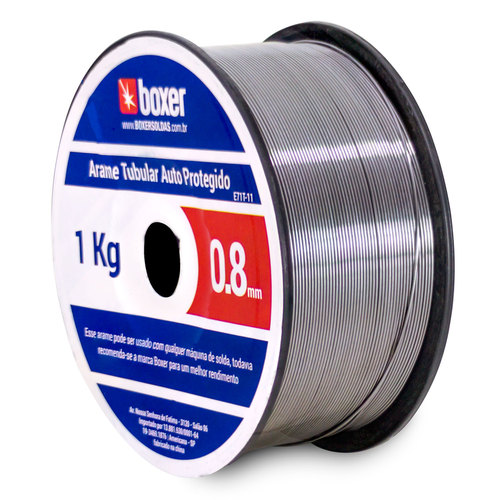 Arame para solda mig de 0,8 mm 1 kg uso sem gs - 1570003