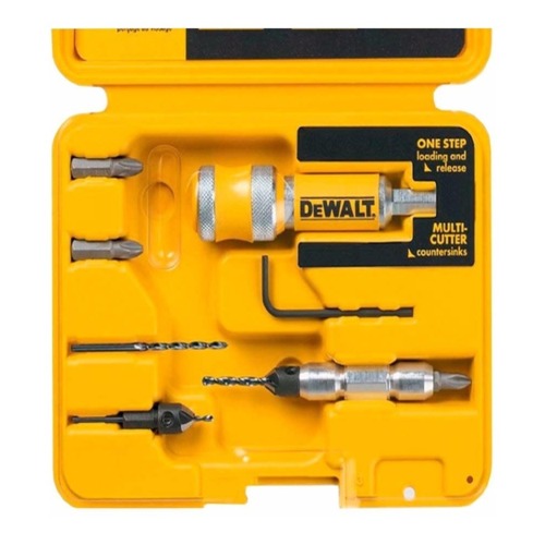 Kit para furar e parafusar com 8 peças - DW-2730 Kit para furar e parafusar com 8 peças - DW-2730