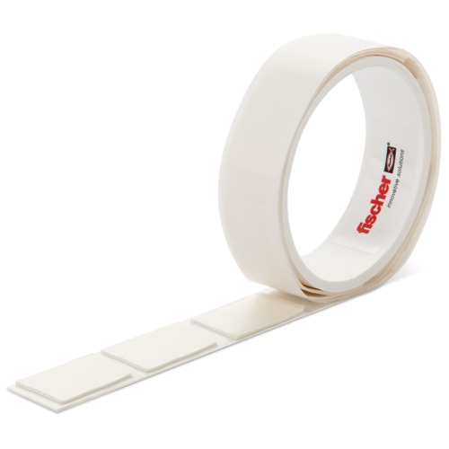 Fita adesiva dupla face em tiras 22 x 36 mm Fita adesiva dupla face em tiras 22 x 36 mm