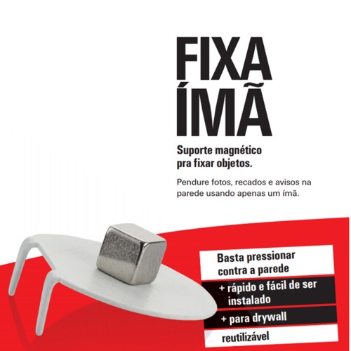 Gancho magntico para drywall 4 peas