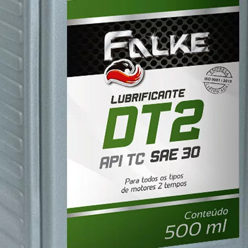 Óleo lubrificante para motor 2 tempos 500 ml - DT2
