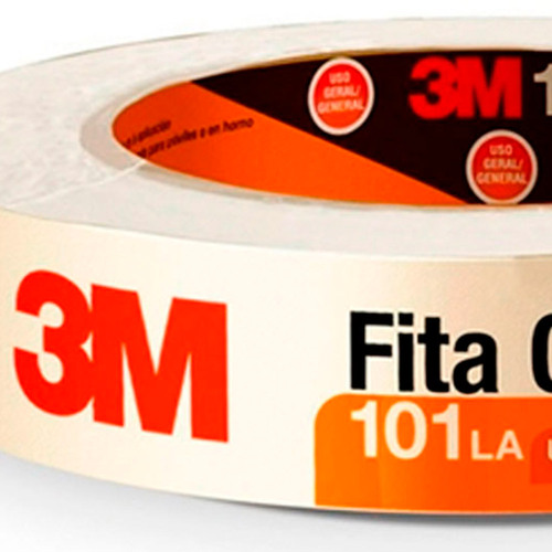 Fita crepe adesiva 18 x 50 m - 101 LA Fita crepe adesiva 18 x 50 m - 101 LA