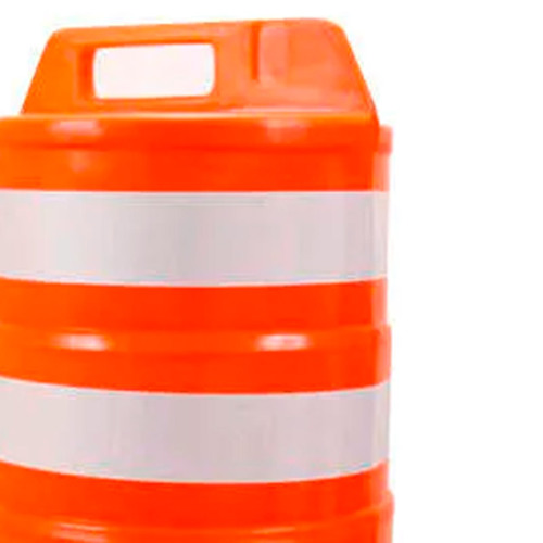 Cone Barril sinalizador de tráfego 110 cm refletivo base quadrada Cone Barril sinalizador de tráfego 110 cm refletivo base quadrada