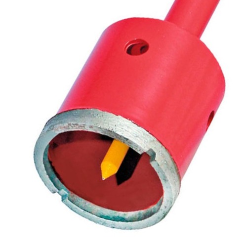 Serra copo diamantada 100 mm com haste de 3/8 Serra copo diamantada 100 mm com haste de 3/8