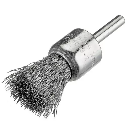 Escova de aço tipo pincel ondulada 25 mm