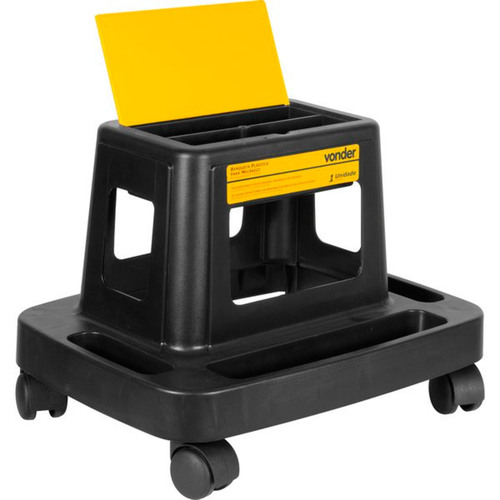 Banqueta para mecânico com bandeja porta ferramentas Banqueta para mecânico com bandeja porta ferramentas