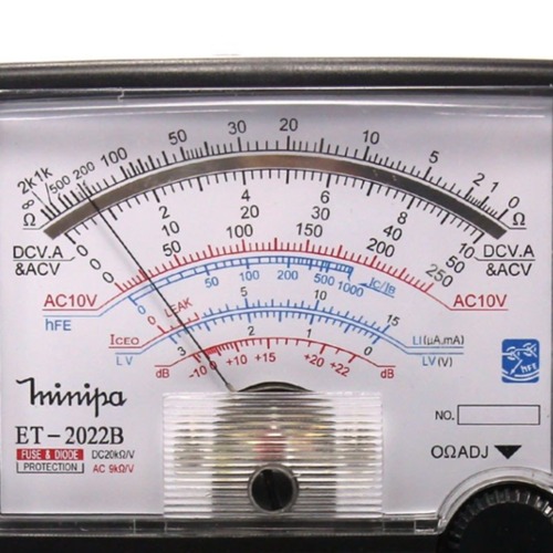 Multmetro analgico porttil - ET-2022B
