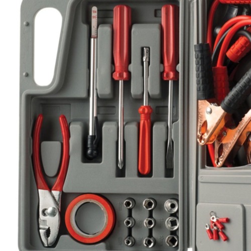 Kit de emergência para automóvel com 32 peças Kit de emergência para automóvel com 32 peças