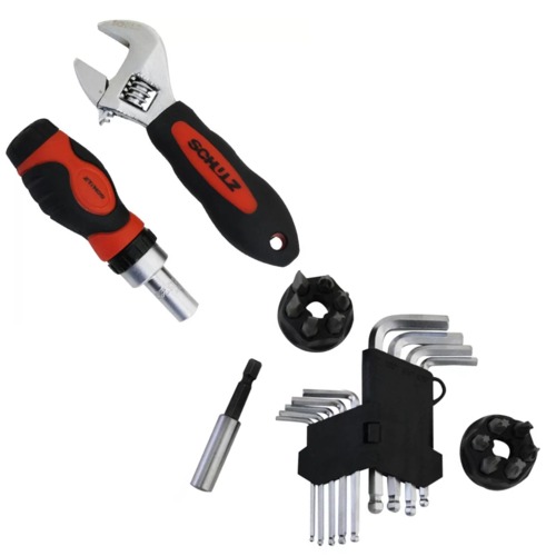 Kit de ferramentas com maleta 24 pe�as - 927.0034-0