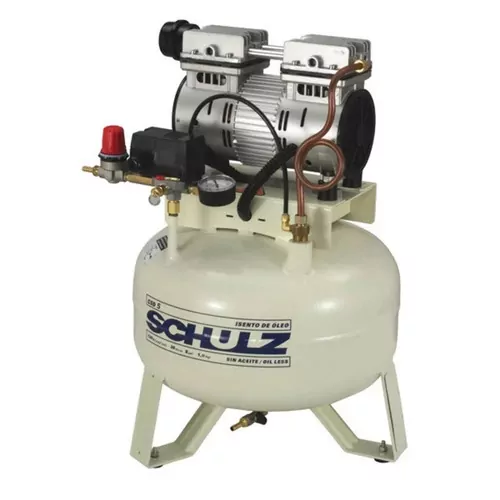 Compressor de ar odontológico 5 pés 30 litros 1 hp - CSD5/30  220V
